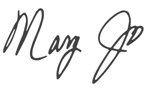 Mary Jo Wright signature